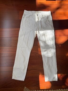 Golden Goose Slim Men's White Jeans